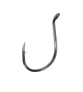 Eagle Claw Lazer Sharp L1BG Octopus Short Shank Offset Up Eye Hooks 1 Eagle Claw Lazer Sharp L1BG Octopus Short Shank Offset Up Eye Hooks