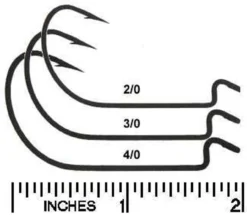 Mustad 37177BLN Mega-Bite Worm Hooks 3 Mustad 37177BLN Mega-Bite Worm Hooks -Fishing Journey Shop musmegworhoo 86009.1650814778