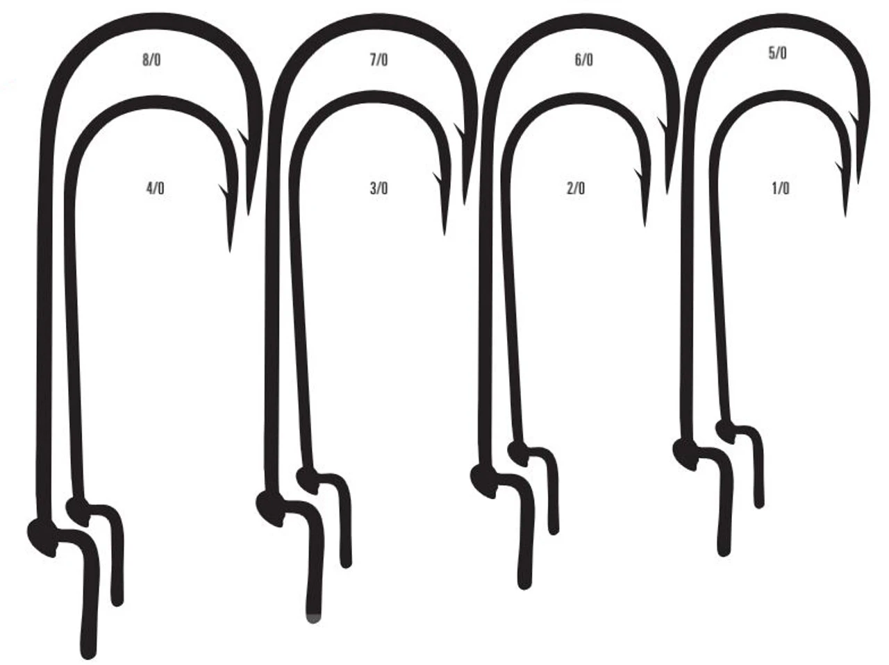 Mustad 39808NP-BN Big Bite Grip-Pin Offset Worm Hook 2 Mustad 39808NP-BN Big Bite Grip-Pin Offset Worm Hook - Image 2