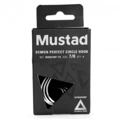 Mustad 39950TNP-TS 3X Triangle Demon Perfect Circle Hooks -Fishing Journey Shop mustad 39950tnp ts triangle demon perfect circle hook 69868.1651268020