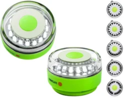 Navisafe Portable Navilight 360 Degree 2NM Rescue - Glow - Green