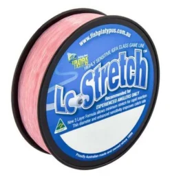 Platypus Lo-Stretch Monofilament Line - 3 Kg X 300 M - Pink
