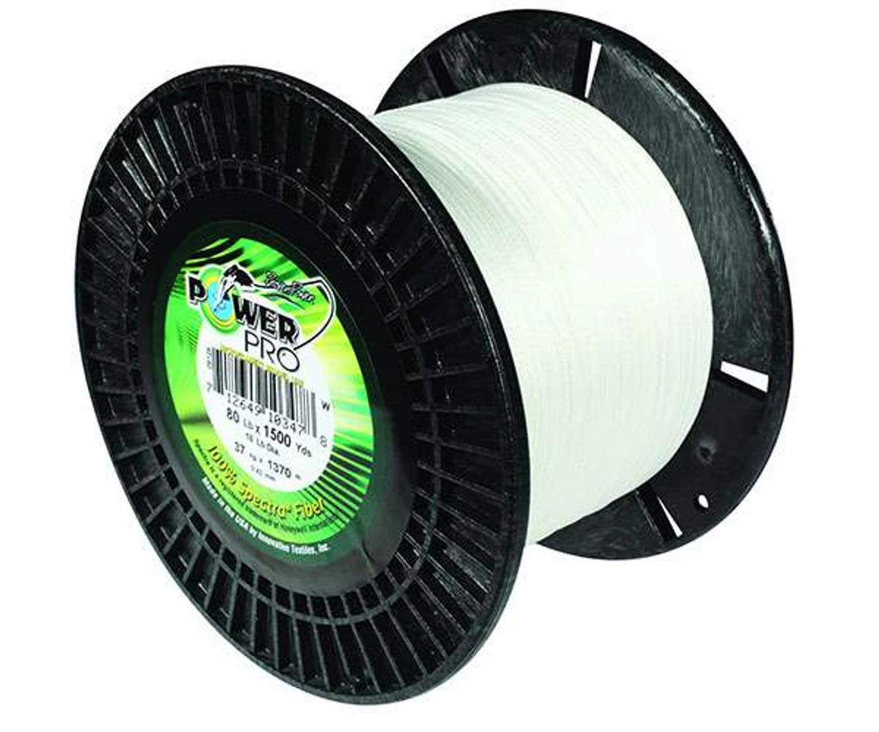 Power Pro PowerPro Braided Spectra Fiber Fishing Line White 500 Yds. 2 Power Pro PowerPro Braided Spectra Fiber Fishing Line White 500 Yds. - Image 2