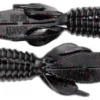 Reaction Innovations Smallie Beaver - Black/Red Flake