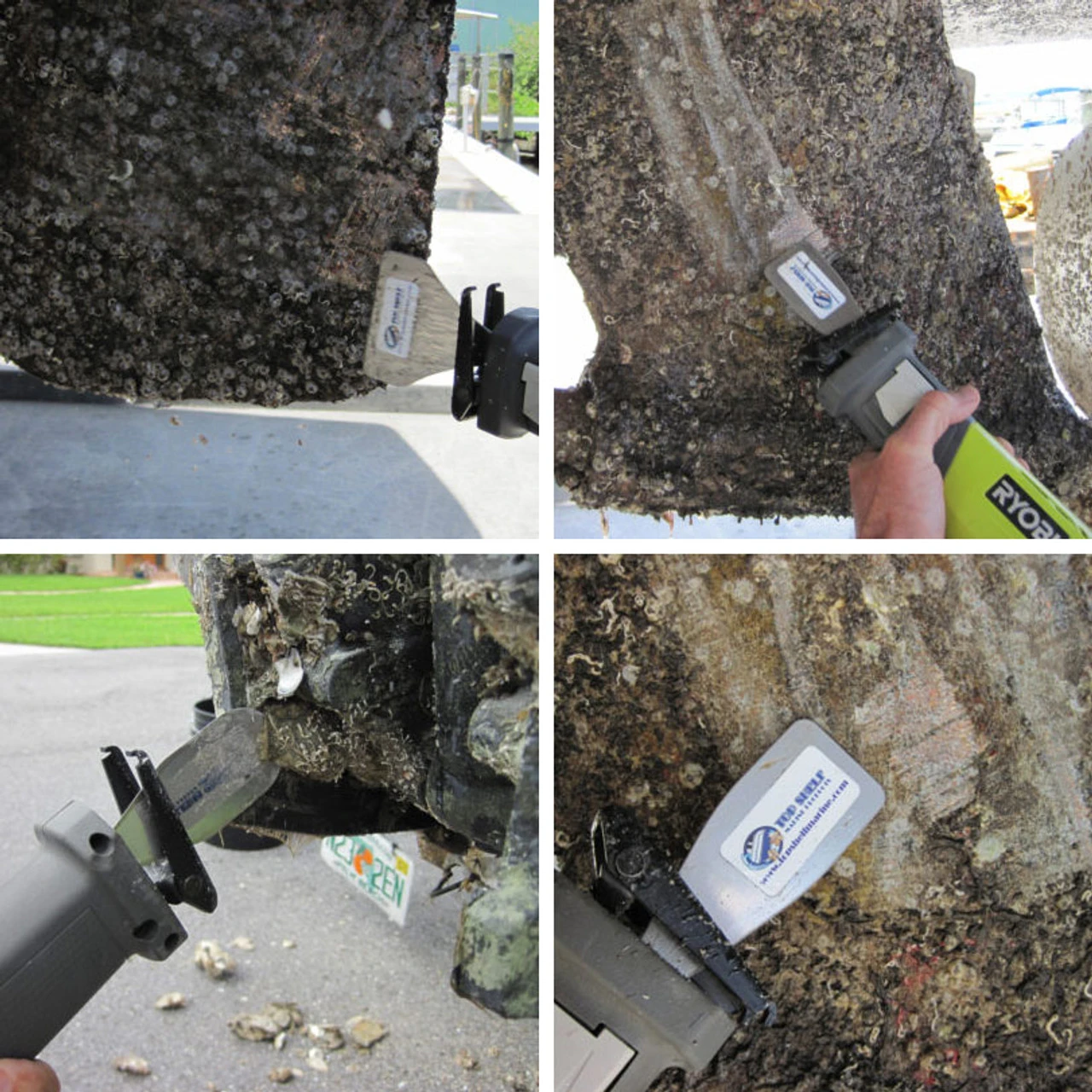 Top Shelf Marine Reciprocating Saw Scraper Blades - 3 Pack 2 Top Shelf Marine Reciprocating Saw Scraper Blades - 3 Pack - Image 2