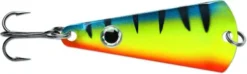 VMC Tingler Spoon - 3/16oz - Glow Hot Perch