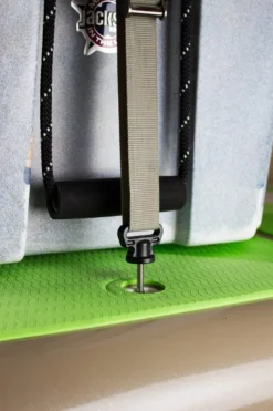 YakAttack SUP Leash Plug Adapter With Vertical Tie Downs -Fishing Journey Shop yakattack lpa 1005 sup leash plug adapter 45770.1651345405